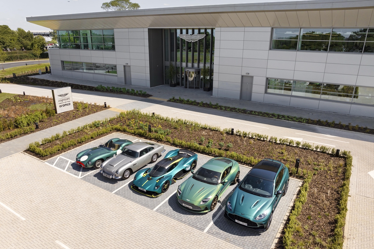 110 Aston Martins