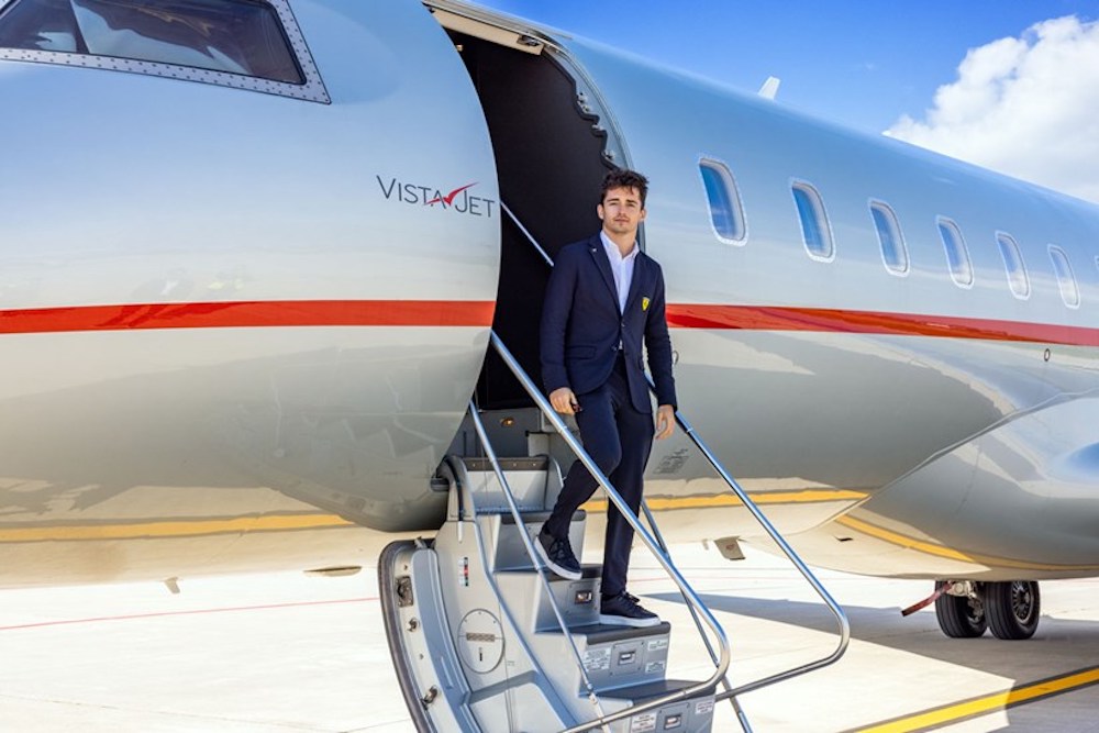 vistajet and ferrari