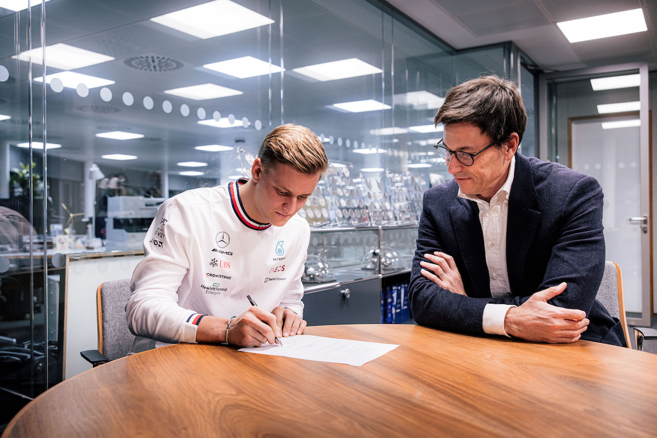 reserve driver mick schumacher