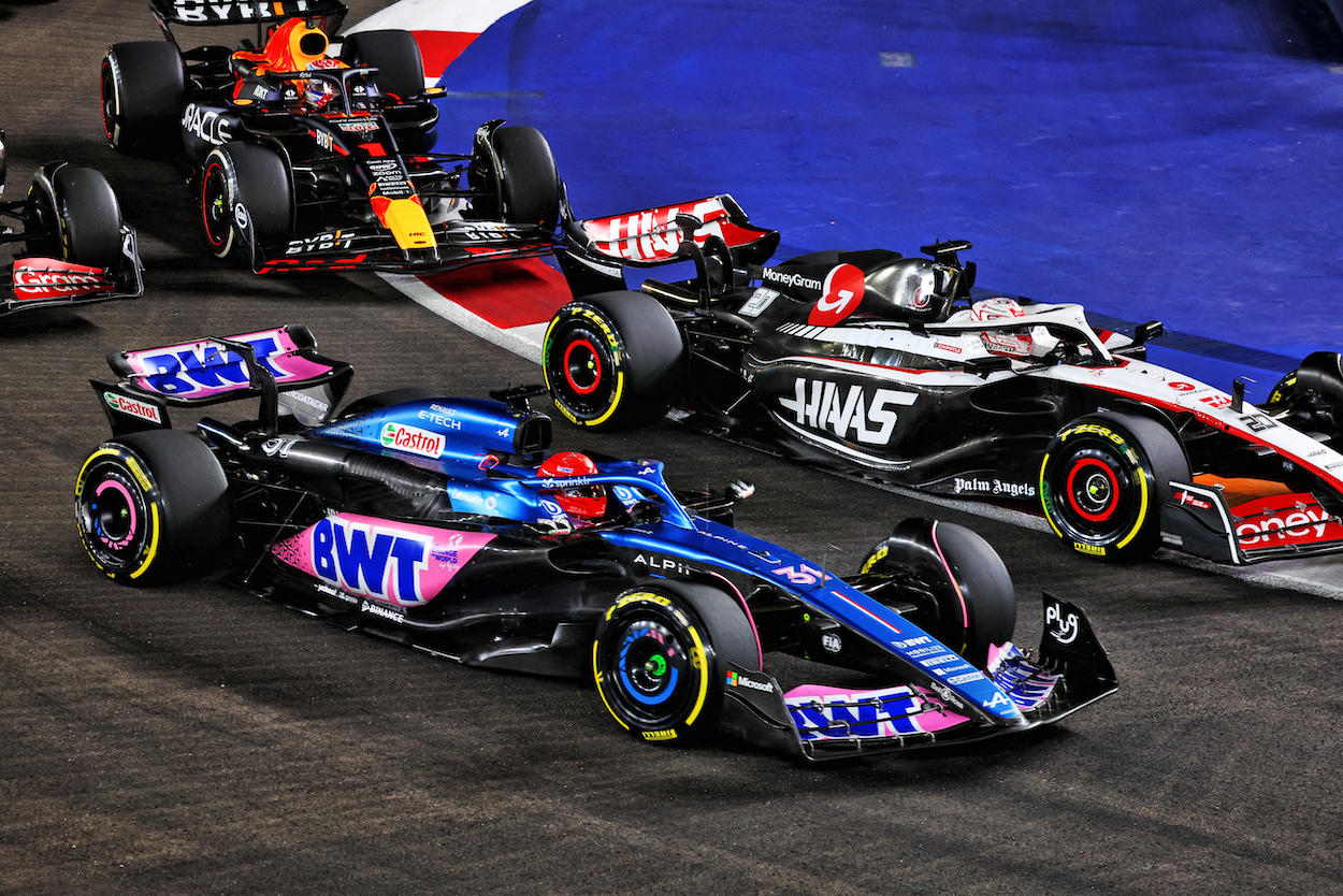 2023 Formula 1 Singapore Grand Prix, Marina Bay Circuit, Alpine F1 Team