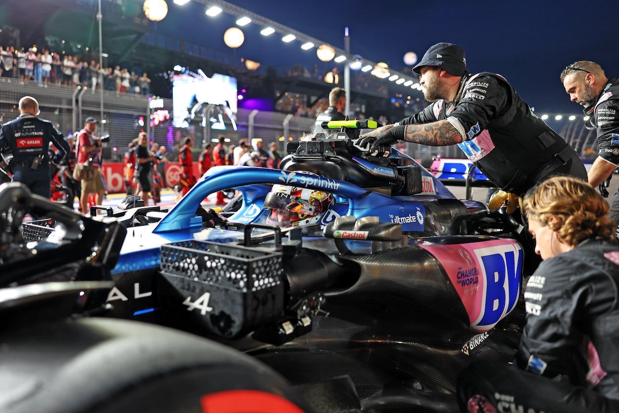 2023 Formula 1 Singapore Grand Prix, Marina Bay Circuit, Alpine F1 Team