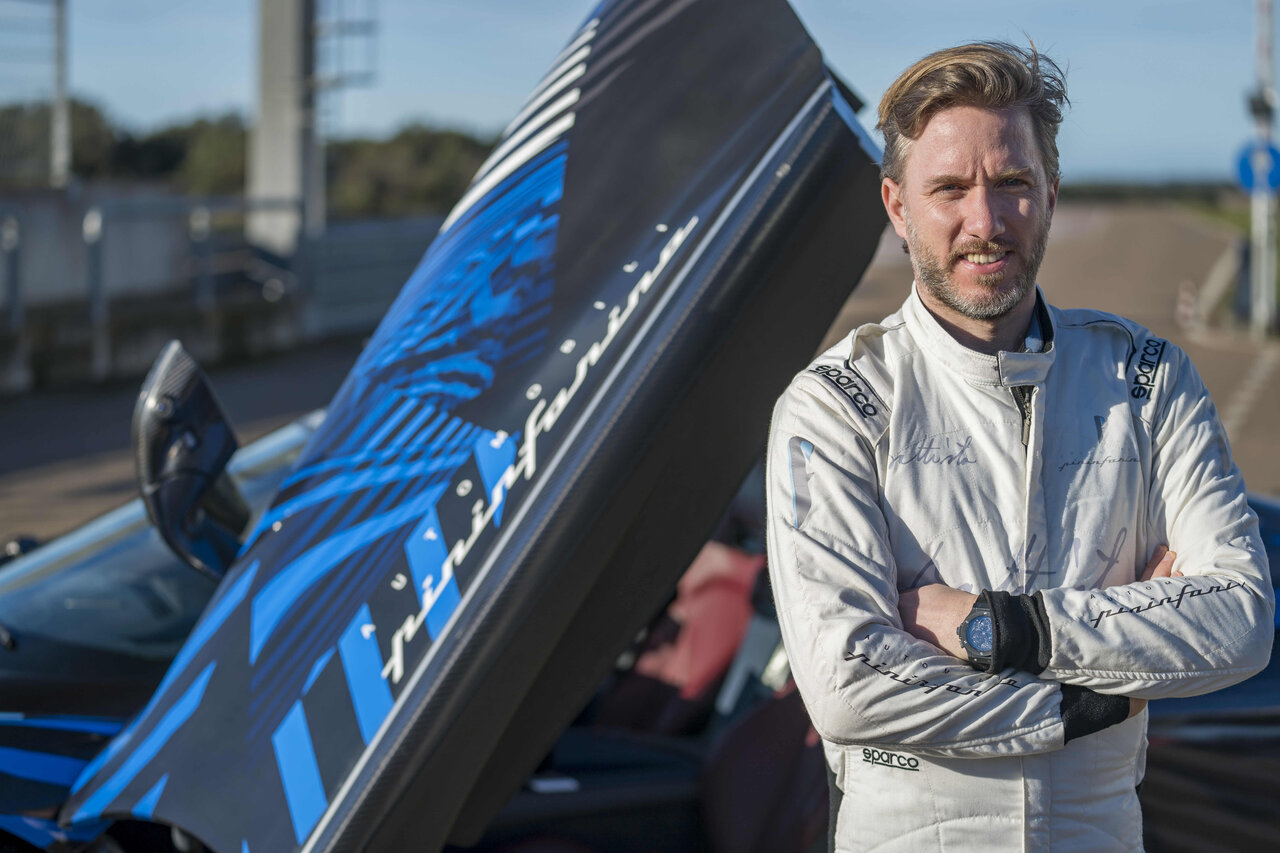 Nick Heidfeld tests Battista prototype in Nardò