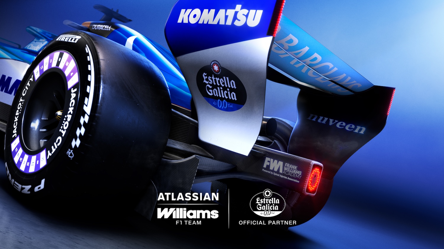 estrella galicia williams f1 sponsorship